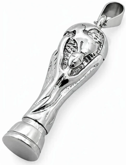 Dije de Acero Quirurgico Copa mundial de futbol 36mm